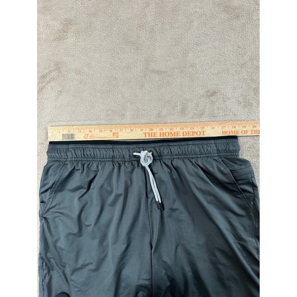 BYLT Premium‎ Basics Training Shorts Mens 3XL Charcoal Grey 2-in-1 Liner NEW